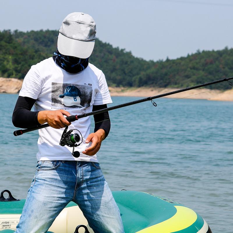 Телескопическая приманка, удочка из углеродного волокна, 2,4-3,0 м, удочка, спиннинговая рыболовная катушка и бесплатная катушка