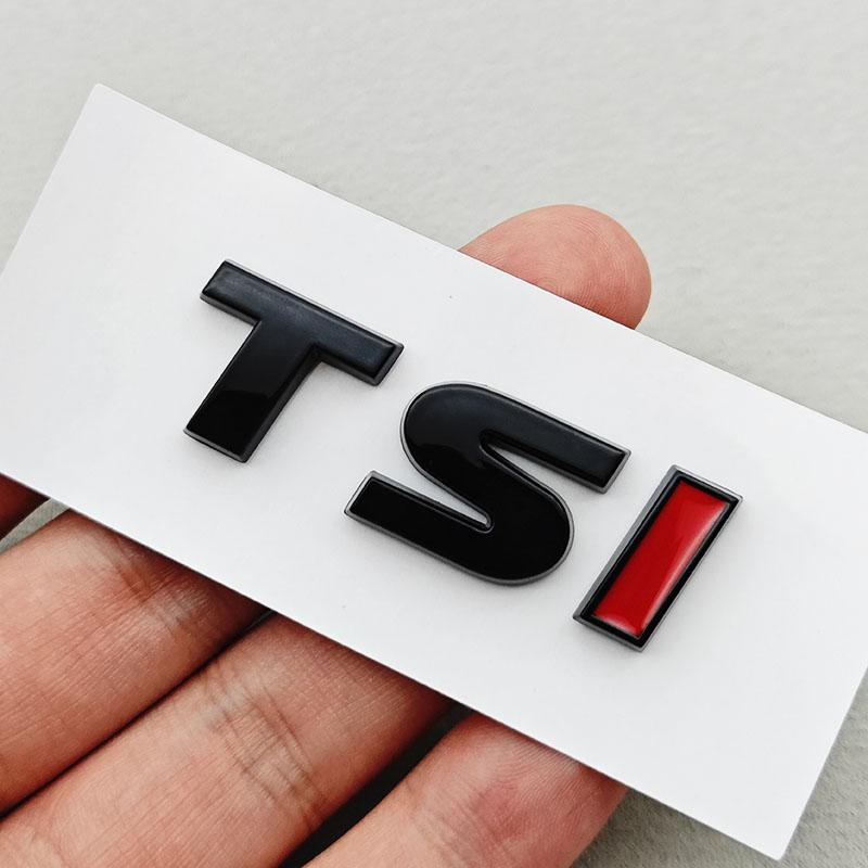 YKPSC1 3D ABS Car Letter Fender Rear Trunk Emblem Stickers Decal Stying For Wlokswagen VW Golf 5 6 7 Polo Passat Auto Accessories