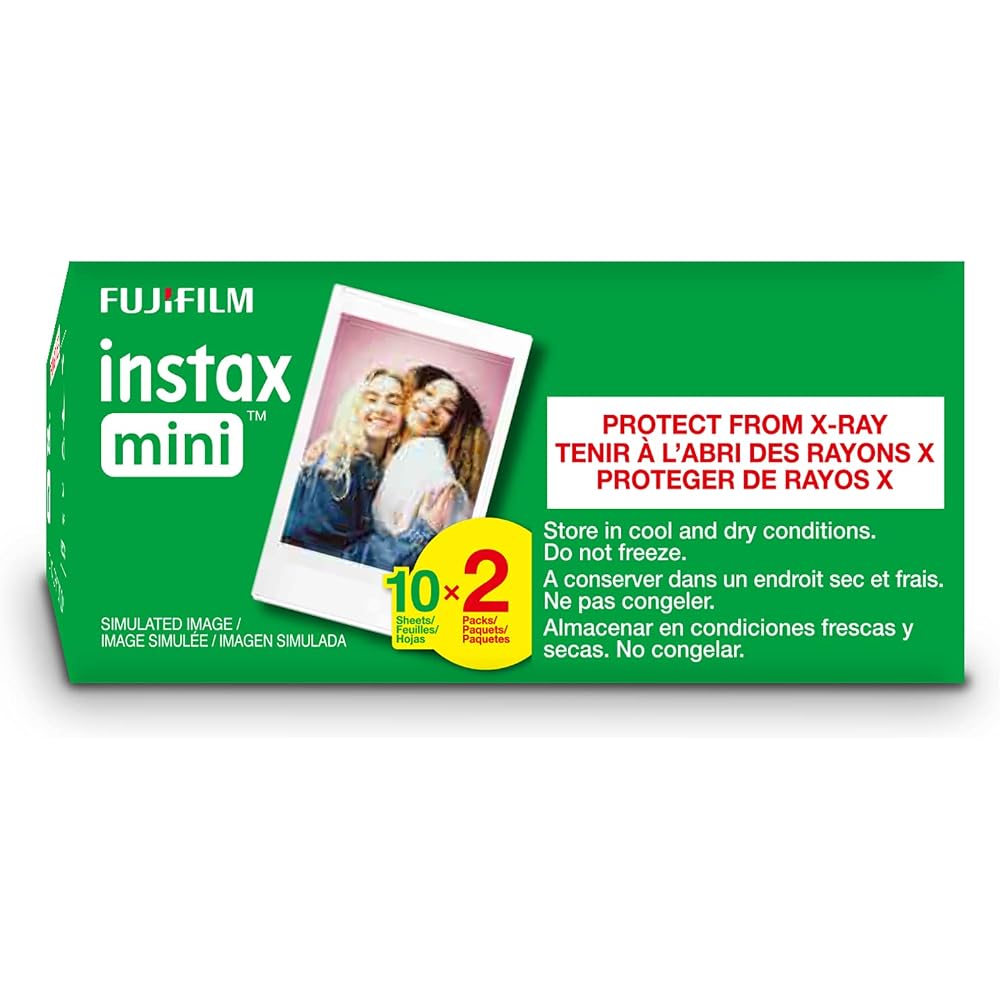 Fujifilm Instax Mini Instant Film Двойная упаковка (белый)