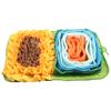 Dog Snuffle Mat Mental Stimulation Chew Toy Washable Durable Fleece Puzzle Feeding Pad 40x60cm