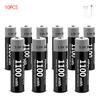 Kuugro Li-ion AAA and AA Rechargeable Batteries USB Lithium-ion 3400mWh 1.5V AA Rechargeable Batteries+1100mWh 1.5V AAA Battery