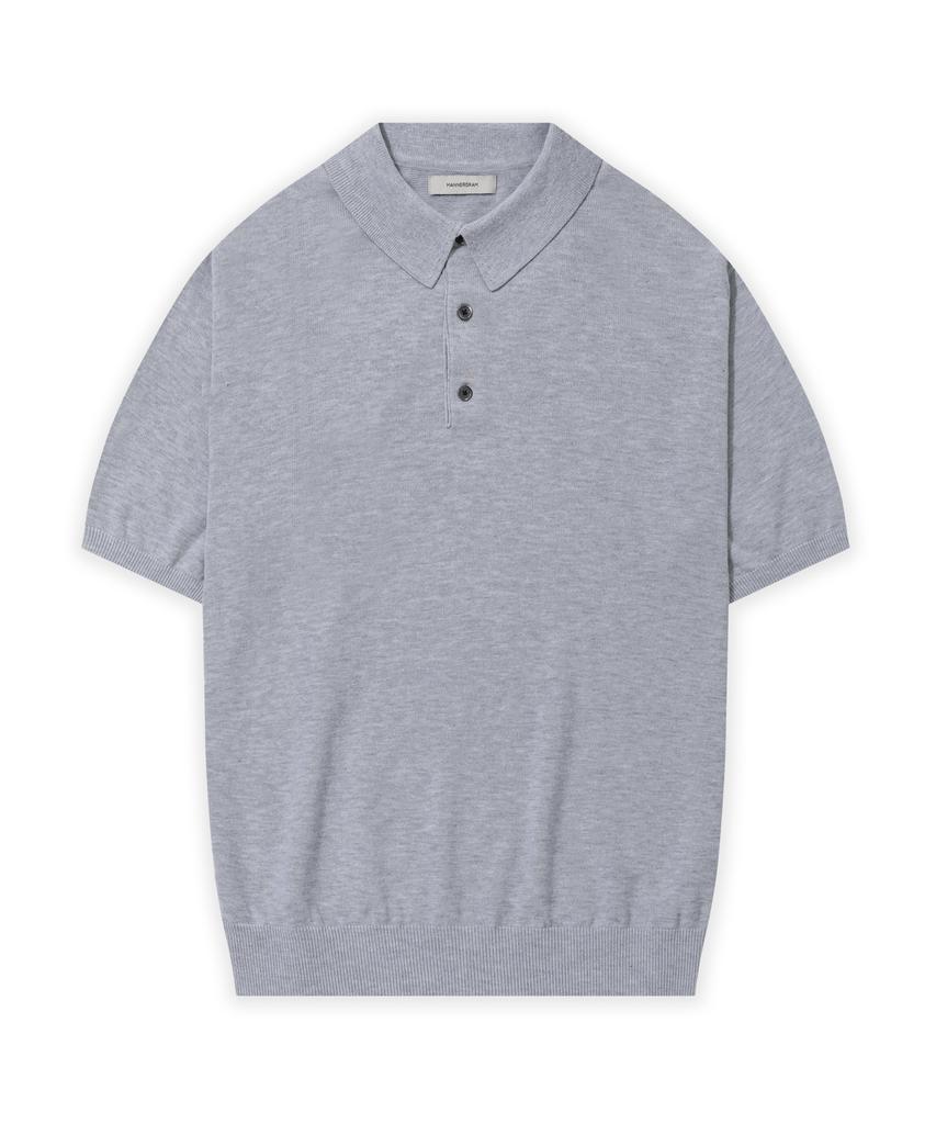 MANNERGRAM Nature Cotton Linear Collar Knit - 7 Color (B Type)