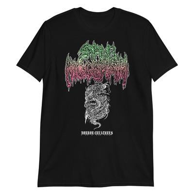 SHUB NIGGURATH - Винтажная унисекс футболка с коротким рукавом OSDM Мексиканский 90-е Смертельный метал