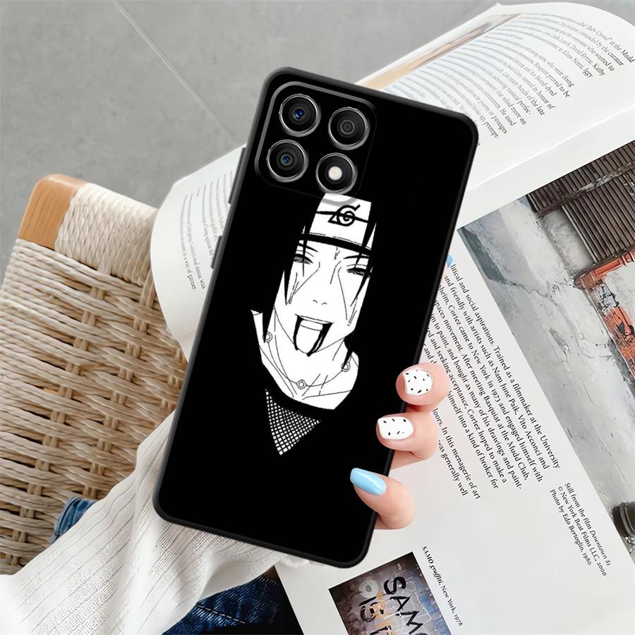 Чехол для телефона Funda для Honor Magic5Lite 90 X6 8X X9a 200 400 Lite X7 X8 X5b 70 Аниме Наруто Итачи