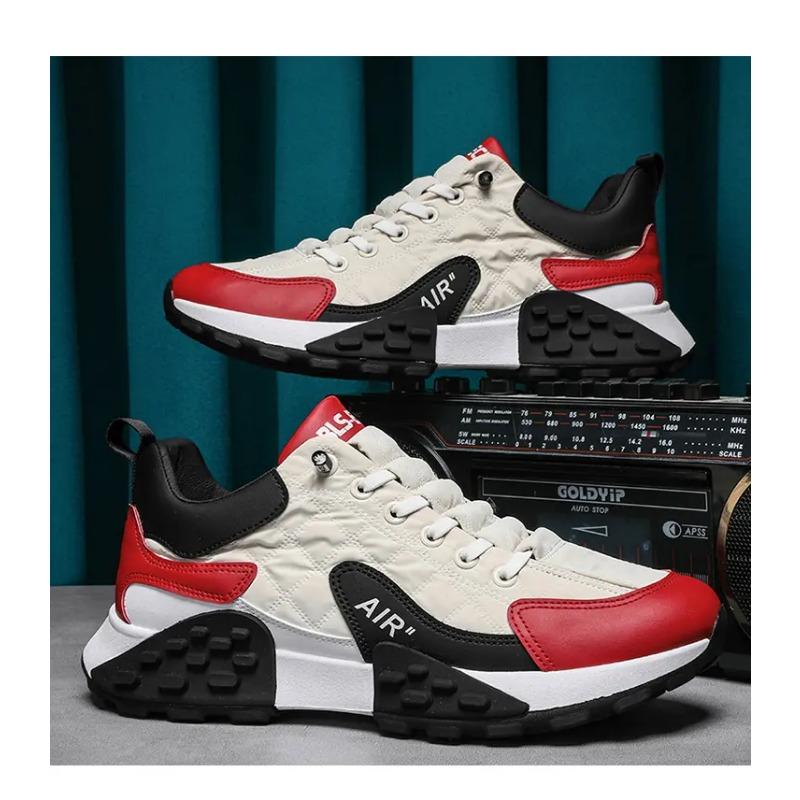 Модная мужская обувь Платформа Мужские кроссовки Роскошный дизайн 2025 Новая вулканизированная обувь для мужчин Повседневная обувь для бега Горячие Sapatos Masculinos