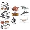 Miniature Ocean Creature Pvc Figurine For Display And Educational Use