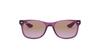 Солнцезащитные очки NEW WAYFARER ПРОЗРАЧНЫЕ ФУКСИЯ Япония 50 0RJ9052SF JUNIOR Детские 706468 [Ray-Ban] (БЕСПЛАТНЫЙ размер)
