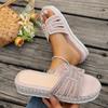 Fashion Summer Wedges Women Slippers Fashion Comfortable Shoes Women Walking Platform Sandals Lightweight Luxury Slippers Slides Women