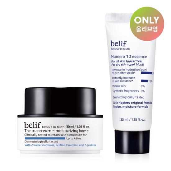 belif Увлажняющий бальзам True Cream 30 мл, специальный (+Эссенция 35мл)