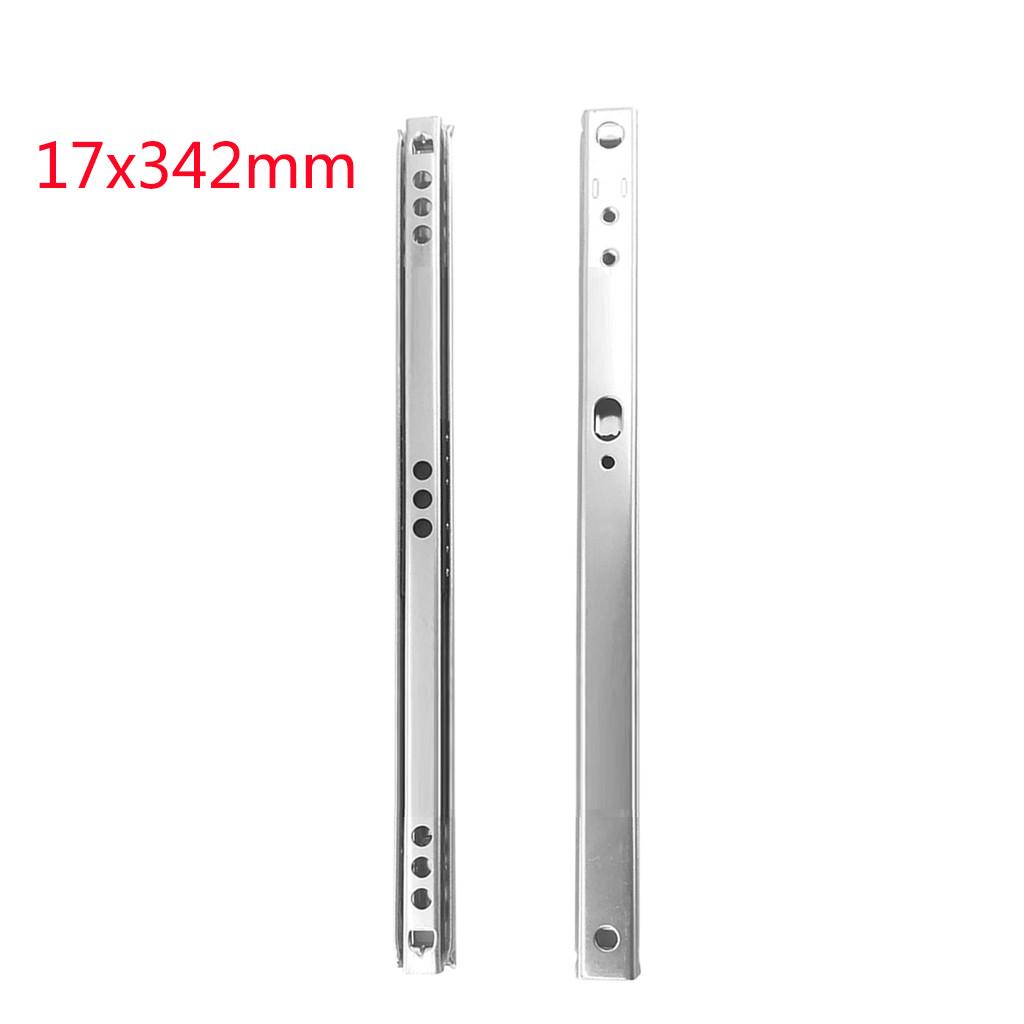 New Drawer Runners Ball Bearing 17mm All Sizes