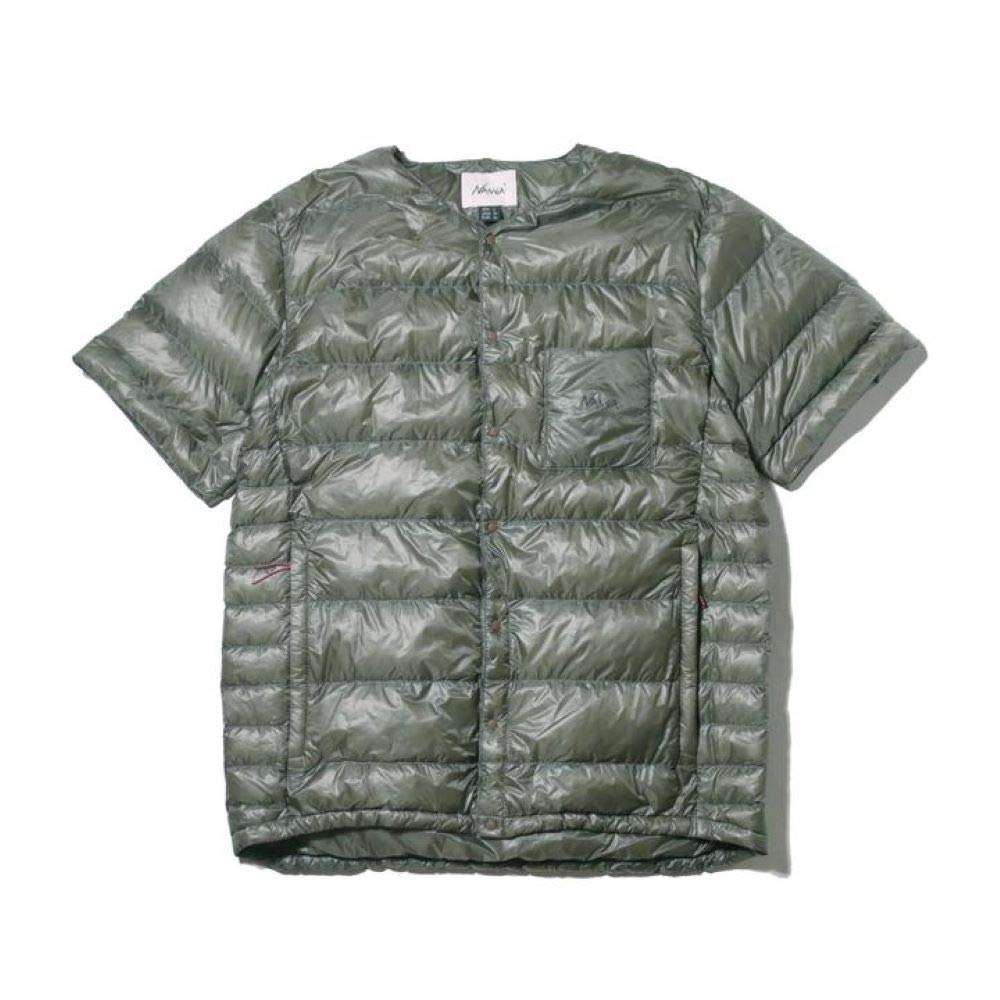 NANGA Внутренний пуховый кардиган со съемным верхом N1IDBKG2 Мужской Рукава, Верхняя одежда,