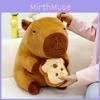 Capybara Plush Toy With French Fries Pp Cotton Stuffed Animal Gift For Kids