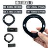 Мини-радиоприемник SI4732 0,5-108 МГц Портативный радиоприемник LSB USB AM FM Карманный 1,9-дюймовый IPS-экран Всеволновый радиоприемник с кольцевой антенной