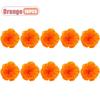 Realistic Artificial Carnation Flower Heads Bright Faux Marigold Blooms for Halloween Festival Wedding Party Decoration Supplies