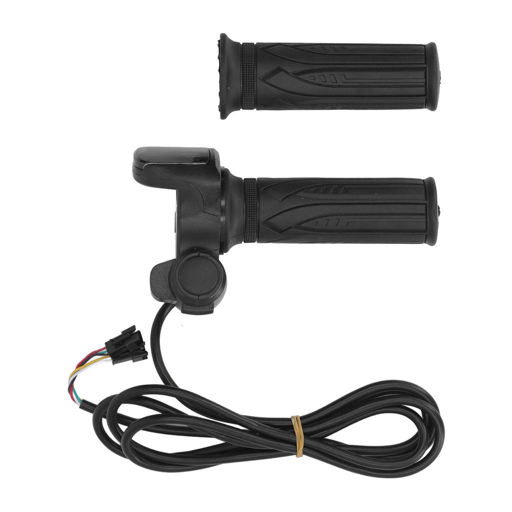 1Pair 48V Electric Bike Throttle Electric Bicycle Handlebar Throttle Grip with IC Induction