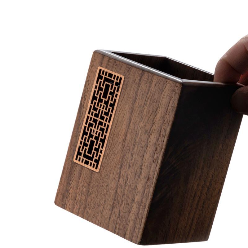 Набор для кунг-фу чая из массива дерева: Аксессуары для чайной церемонии и хранение