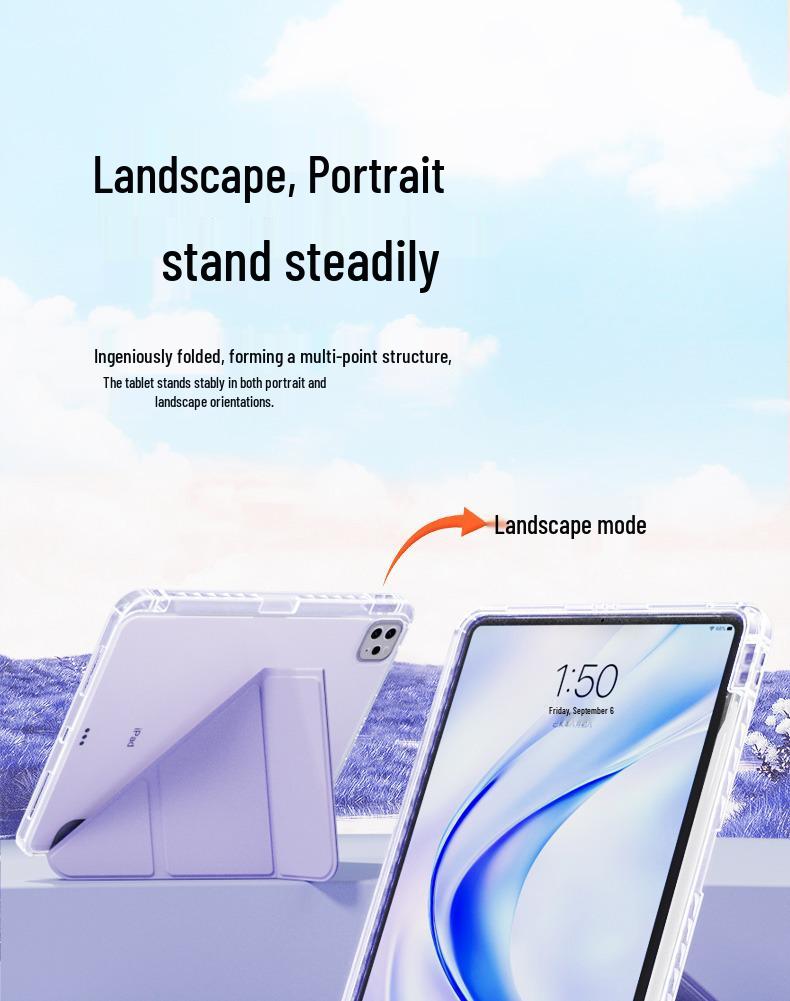 Защитный чехол для Huawei MatePad 11.5S со слотом для стилуса и вращением на 360° для планшетов SE11 и Air12 Pro