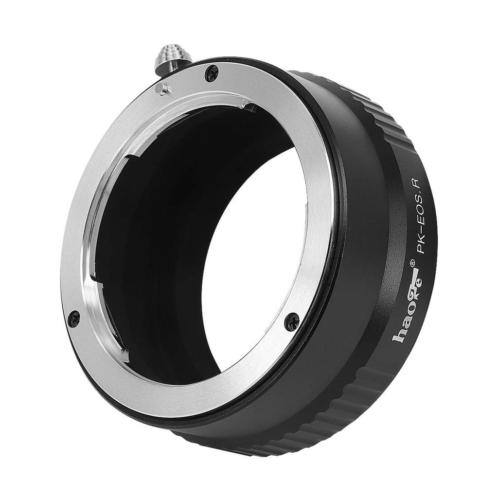 Haoge Manual Lens Mount Adapter for Pentax K PK Lens to Canon RF Mount such as Canon EOS R RP Cameras,