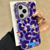 Ретро градиентный фиолетовый леопардовый чехол для телефона Honor 400 200 90 Smart Pro Magic7 6 5 70 Lite X9a X9c X9b X8b X8a X8c X7c X6c Чехол