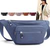 Multifunctional Outdoor Waist Bag Women's Large Capacity Chest Bag Wear-Resistant Sports Waterproof Shoulder Crossbody Bag