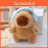 Capybara Plush Toy Keychain Backpack Charm Stress Relief Gift For Kids Teens
