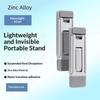 Invisible Portable Laptop Stand 1 Pair Mini Folding Notebook Leg Holder Adjustable Height Non-slip Bracket for Work Gaming Travel