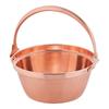 Copperware Endo Shoji Copper Wild Vegetable Pot Tin Lined 27cm ASV01027 (No Inside)