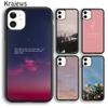 Эстетический мягкий чехол для телефона с текстами песен для iPhone 14 5 SE 6s 7 8 plus X XR XS 11 12 13 pro max Samsung S21 S22