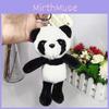 Stuffed Panda Delightful Toy Keychain Ultra Soft 18cm Creative Backpack Accessory
