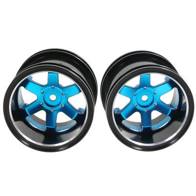 Колеса с 6 спицами 1,9x1,7 дюйма для WR-02CB и GF-01CB (2) [Eagle Model] [#WR02-CB-6S-U] (ФУНТ)