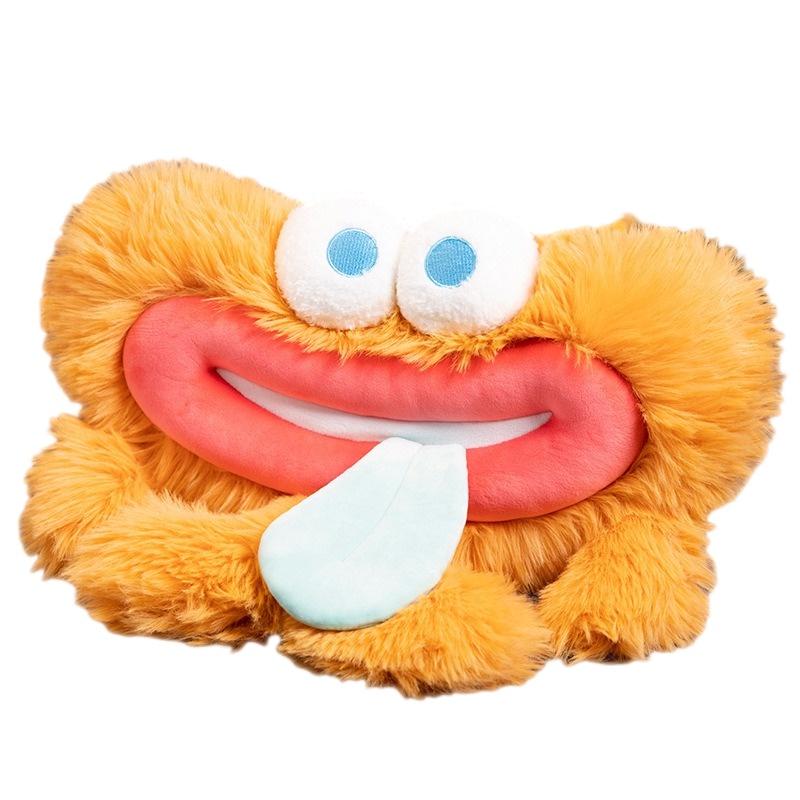 Маленькая Куку Длинноволосый Монстр Плюшевая Игрушка с Большими Глазами