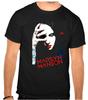 Marilyn Manson Рок-музыка Логотип Черная Футболка 100% Хлопок Мужские Футболки Топ -1255-