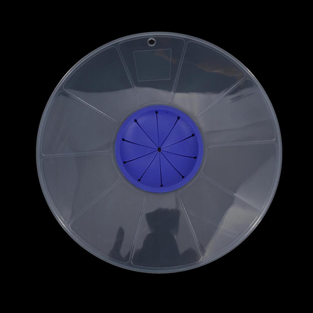 Крышка-брызговик для мисок для смешивания Круглая прозрачная пластиковая крышка для взбивания для ручных и стационарных миксеров, предотвращает разбрызгивание при взбивании яиц и крема