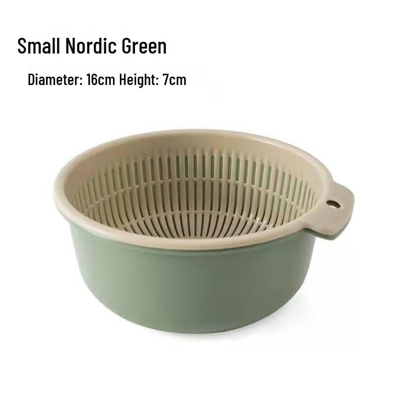 Boyiduo Double-Layer Kitchen Draining Basket