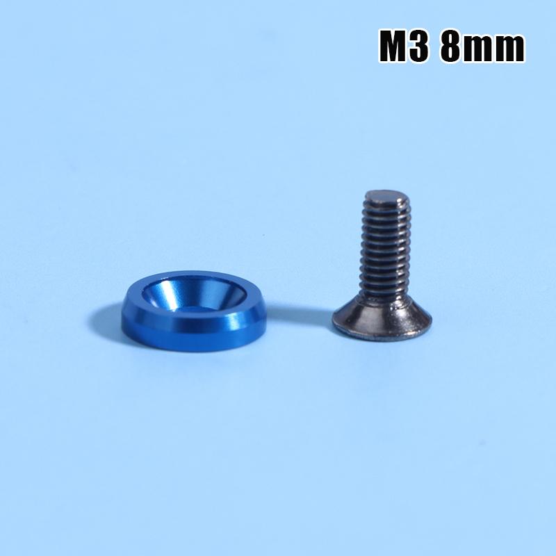 1Pc M3 6#32 6Mm 8Mm Screw +1 Washers Computer Pc Case Beautification Screws For Motherboard Power Supply Graphics Card
