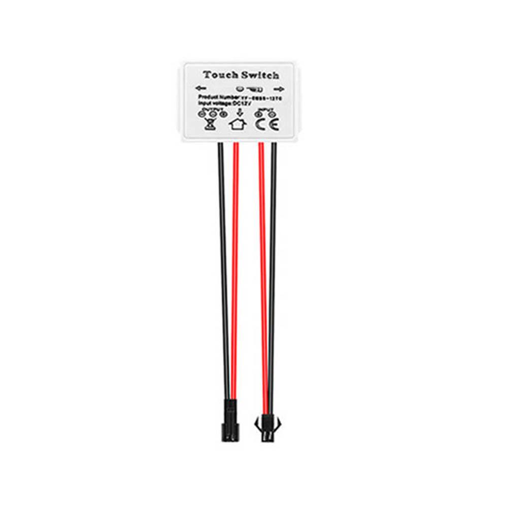 LED Mirror Light Touch Sensor Switch DC 12V 5A 60W Single Button Control Device
