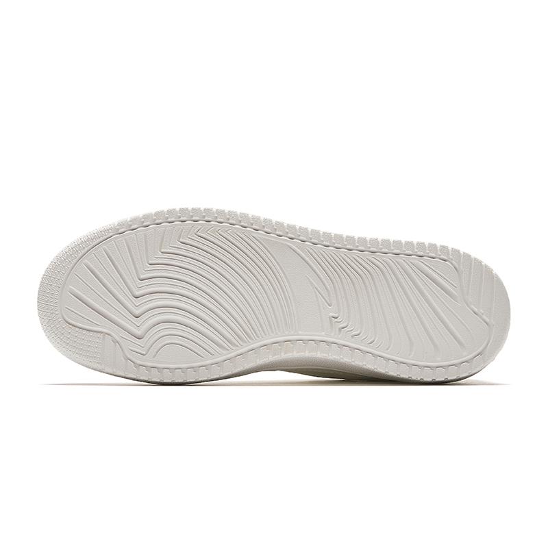 Anta Легкие Классические Универсальные Нескользящие Износостойкие Легкие Увеличивающие Рост Низкие Кеды для Скейтборда Женские Кроссовки Белый Синий 922528001-3