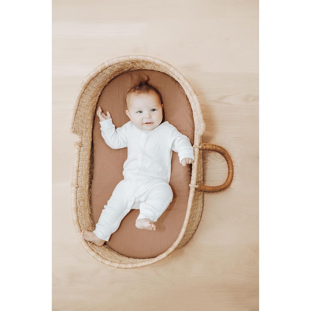 Removable Crib Fitted Sheets Breathable Cradles Mattress Cover New Baby Fitted Bassinet Sheet