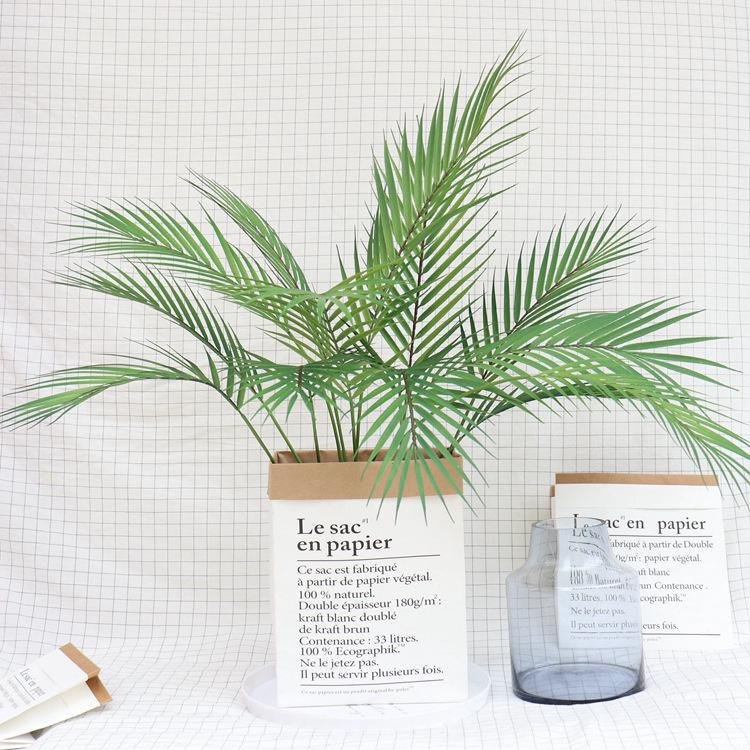 Fake flower simulation plant loose tail leaf phoenix tail bamboo home wedding photography decorative green plants