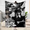 Wednesday blankets Suitable for sofas,travel, living rooms also a good gift for friends and family Suitable for all seasons.
