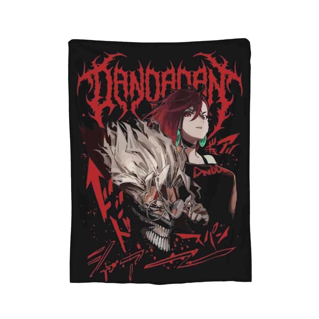 Turbo Granny Dandadan Anime Flannel Blankets Creative Throw Blanket for Bed Sofa Couch 200x150cm Plush Thin Quilt,