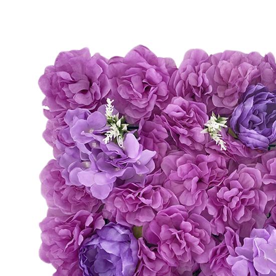 Artificial Rose Flower Wall Panel Wedding Bridal Baby Shower Party DIY Square 3D Floral Wall Backdrop Decoration Photography Adult Sex Wear