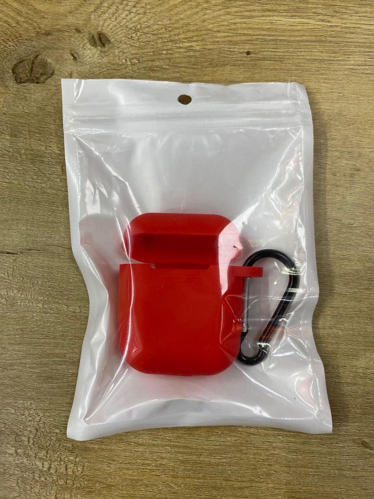 Радужный силиконовый защитный чехол для AirPods 3 с крючком