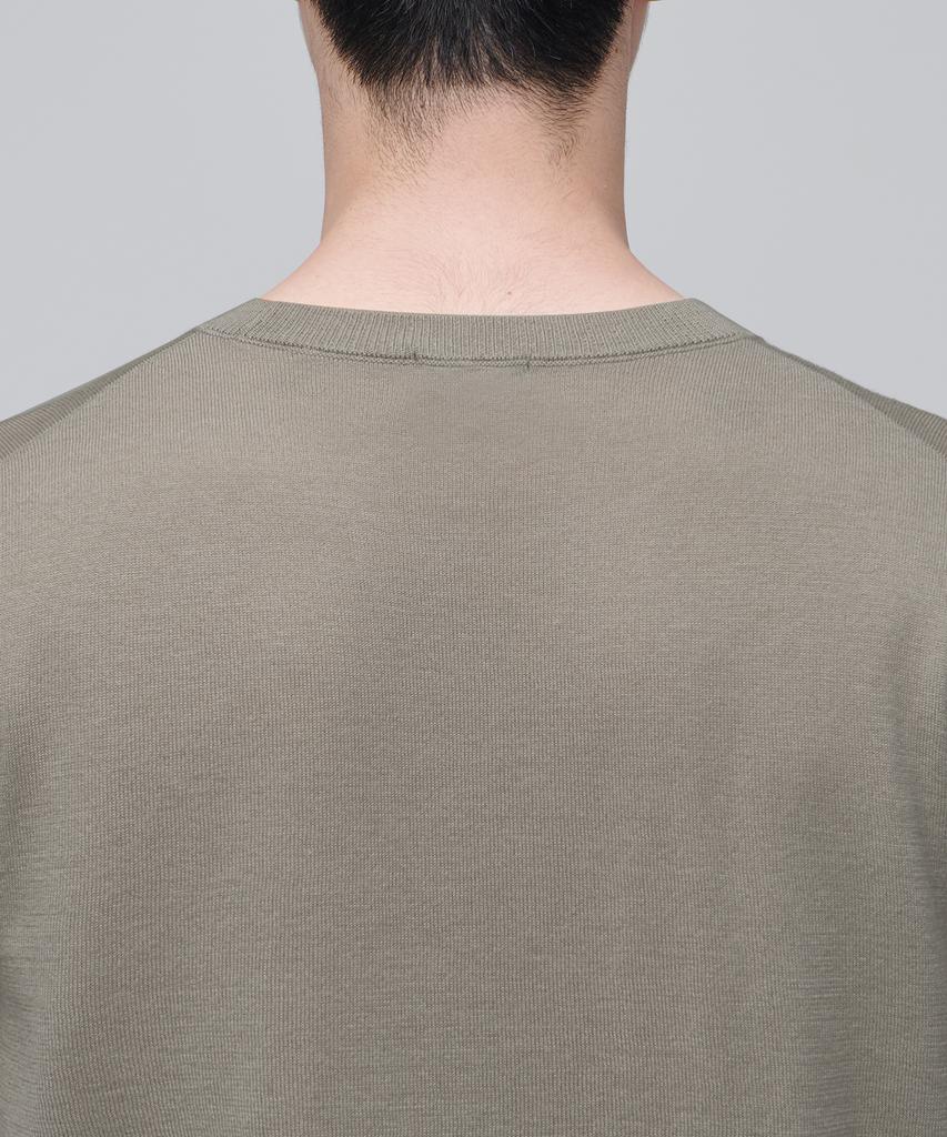 MUSINSA STANDARD Merino Wool Blend High Gauge Crew Neck Knit [Dusty Beige]