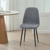 Stretchy Material Dining Chair Covers Bubble Grid Texture Fabric Chair Covers  Kitchen Decor