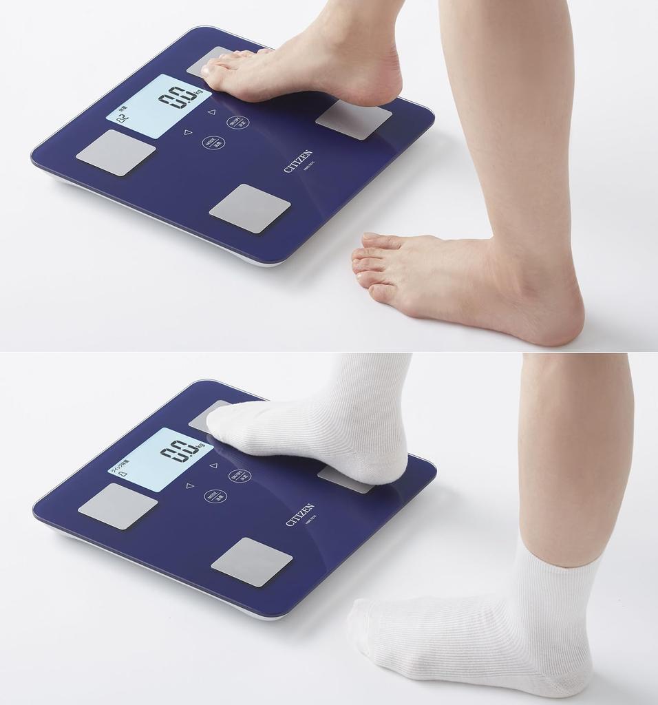 Citizen Weight Scale Body Composition Meter Smartphone Linked Bluetooth Compatible Body Fat Health Appliance Health Healthcare Physical Condition