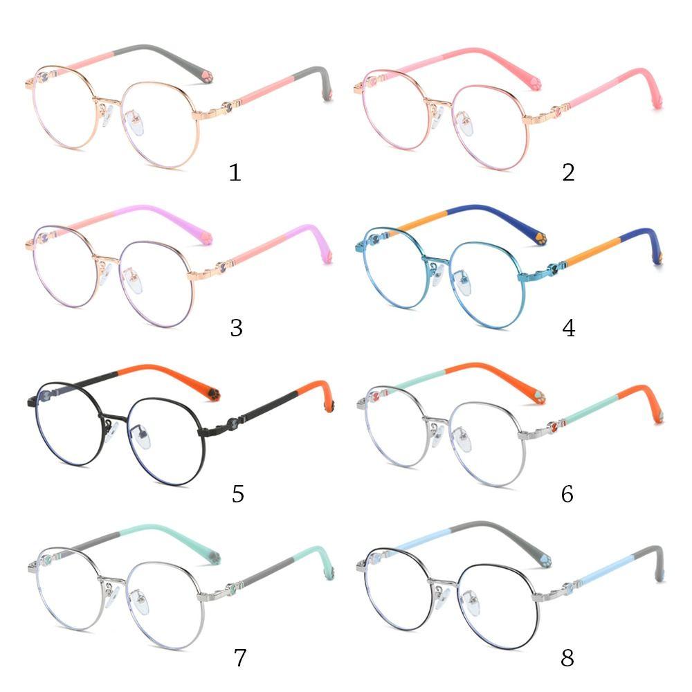 Computer Online Classes Ultra Light Frame Comfortable Eyeglasses Anti-blue Light Kids Glasses