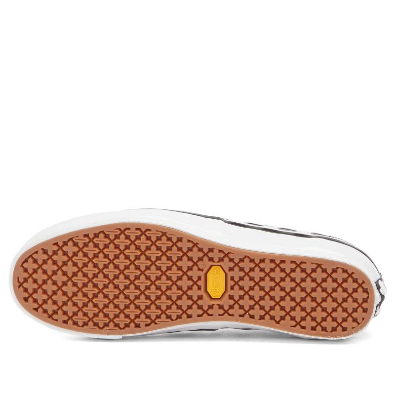 Vans Оригинальные 44 Кожа Клетка Vibram Модные Удобные Прочные Легкие Низкие Кеды для Скейтборда Унисекс Кроссовки Черные VN000DCNBZW1