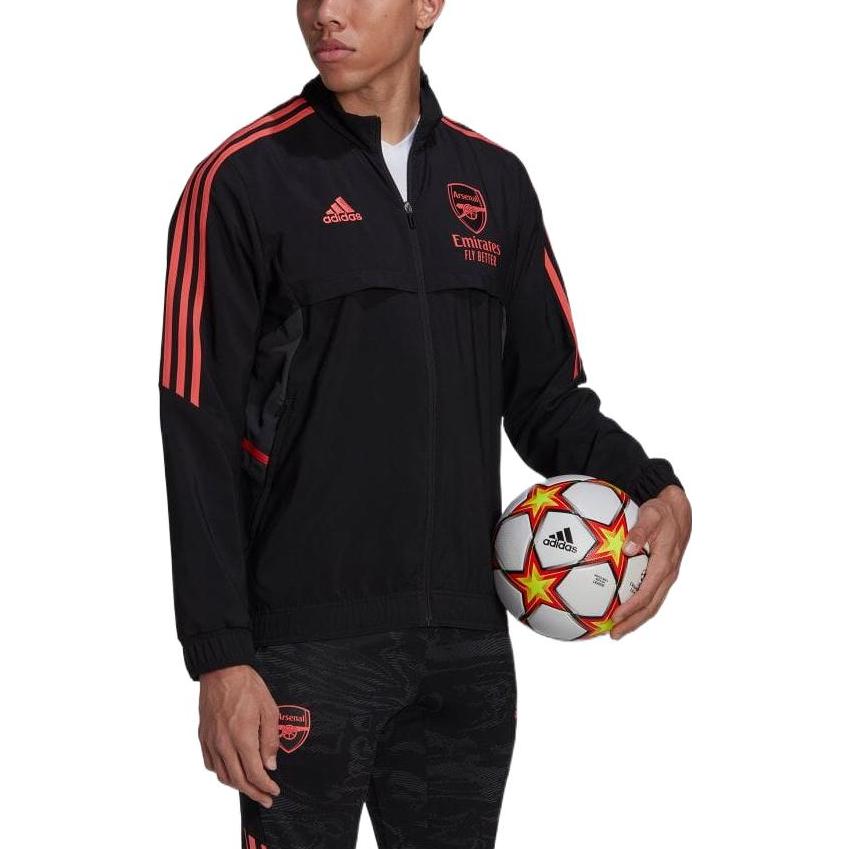 adidas Куртки Мужские Черные Стойка Умеренные Другие HC1247