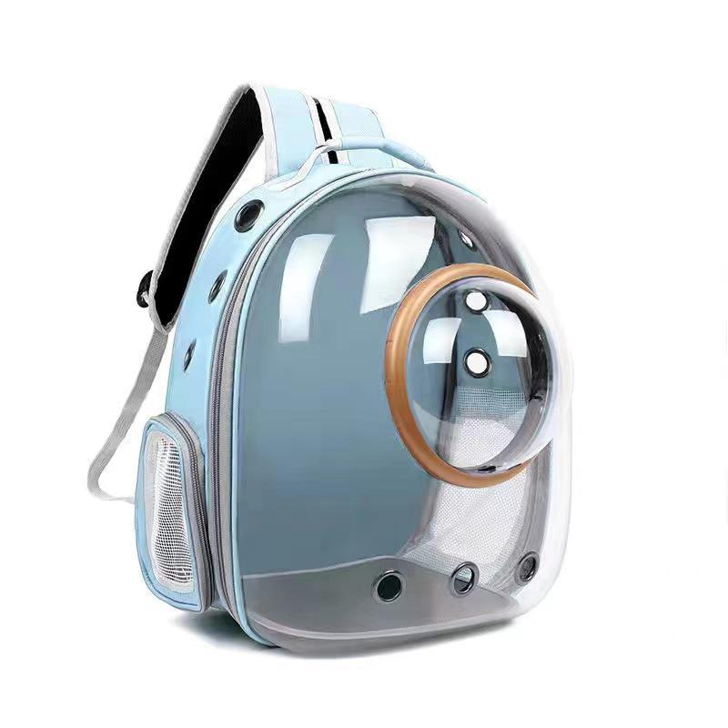 Transparent Cat Backpack 2024 - Portable, Breathable Space Capsule for Pets